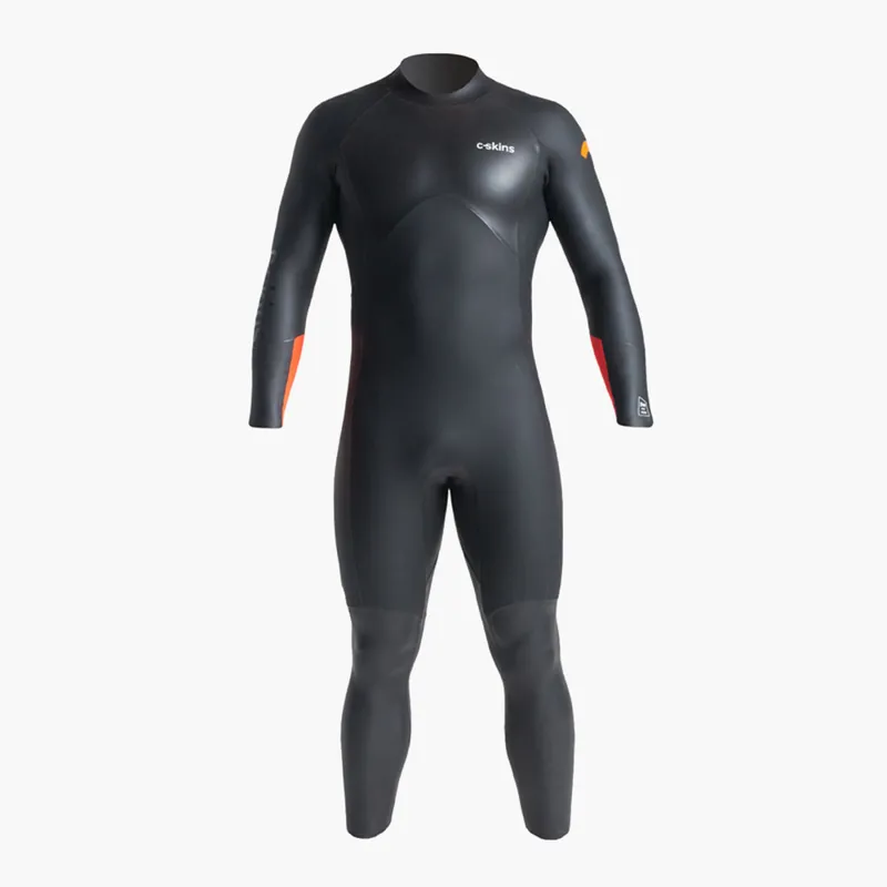 C-Skins Mens Swim Research 4/3 Wetsuit Black-7